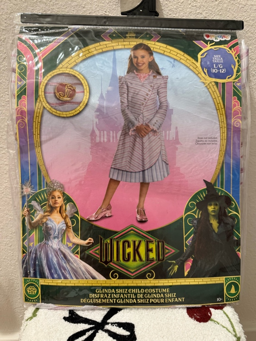 Glinda Shiz Child Costume - Pink & White